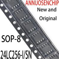 10ชิ้นใหม่และดั้งเดิม24LC256I SMD 24LC256 SOP-8 PIC24LC256-I /Sn 24LC256-I