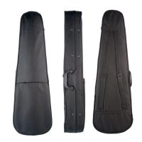 2X Violin Case 4/4 Size Professional Triangular Shape Violin Hard Case Yellow Inside Violin Parts