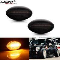 iJDM Amber Yellow 12V T10 Side Marker Light Panel Lamp Error Free For BMW MINI Cooper R50 R52 R53 2002-2008 Turn Signal Lights Bulbs  LEDs HIDs