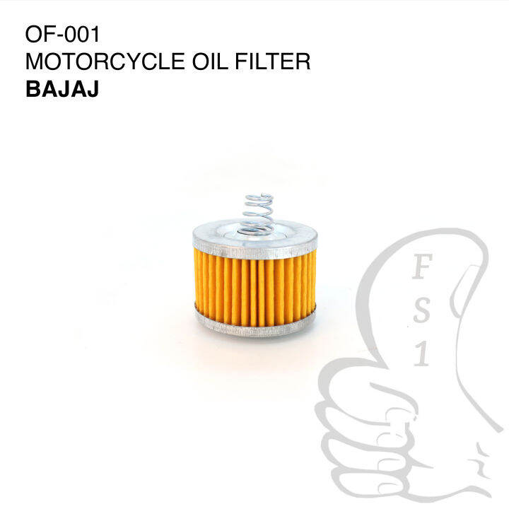 Motorcycle Oil Filter BAJAJ, KAWASAKI, SUZUKI, YAMAHA - at FS1 Motor