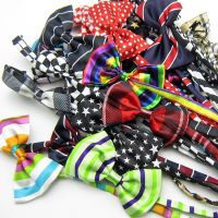 Plain Neck Bow tie Kids Neckties Tie Bowtie Casual Party Print Groom Bow Ties Choose Colors  300pcs Boys Clothing