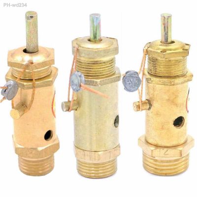 Pressue 1/2/3/4/5/6/7/8/10 Bar 1/4 3/8 1/2 BSP Male Brass Safety Relief Pressure Valve Pop Off Valve Air Compressor