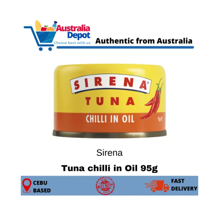 Sirena Tuna chilli in Oil 95g Lazada PH