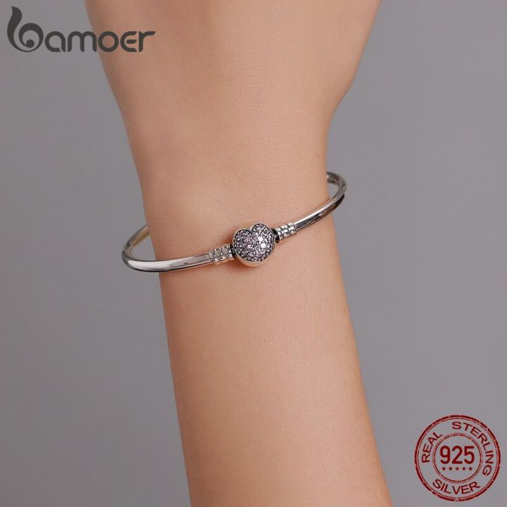 bamoer-925-sterling-silver-snake-chain-bangle-amp-bracelet-pave-setting-cz-for-women-pendant-charm-bead-diy-luxury-jewelry-pas904