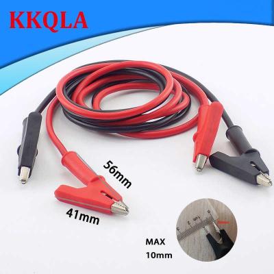 QKKQLA Dual Head Wire Jumper Alligator Clips Crocodile Cable Clip Leads Alligator Double-ended Test Electrical  DIY Testing
