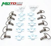 ☜ Universal New Quick Release D-ring Turn Race Fairing Fastener 17MM For Honda for yamaha for suzuki