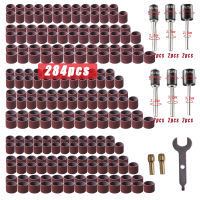 284ชิ้นขัดกลองชุดสำหรับ D Remel วงขัดบิตอุปกรณ์เครื่องมือโรตารี่ S Anders Mandrels สำหรับเจาะงานไม้