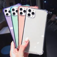 เคสโทรศัพท์โปร่งใสใช้ได้กับ Iphone 13/Iphone 13 Pro Max/Iphone 11pro/Iphone11pro Max/Iphone 12มี4มุมฝาหลังป้องกันการกระแทก