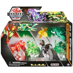 Bakugan Starter Pack 3-Pack, Nillious Ultra, Geogan Rising