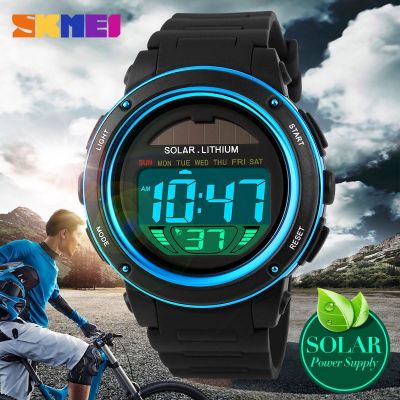 【Hot seller】 Moment beauty watch mens solar smart outdoor multi-functional sports ins quartz student waterproof electronic