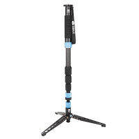 Sirui 6952060001753 P-424SR Carbon Fiber Photo/Video Monopod, Extends to 75", Supports 26.5 lb, Gray