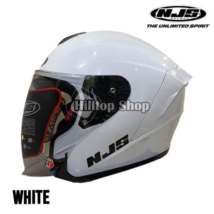 Helm NJS Kairoz Solid Half Face Helmet Lazada Indonesia