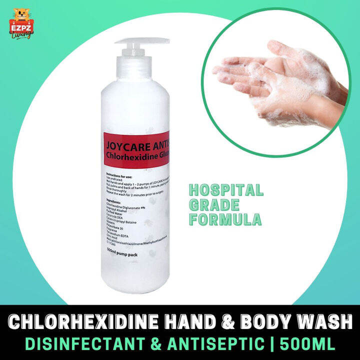 JOYCARE Antiseptic Disinfectant Body and Hand Wash, Chlorhexidine