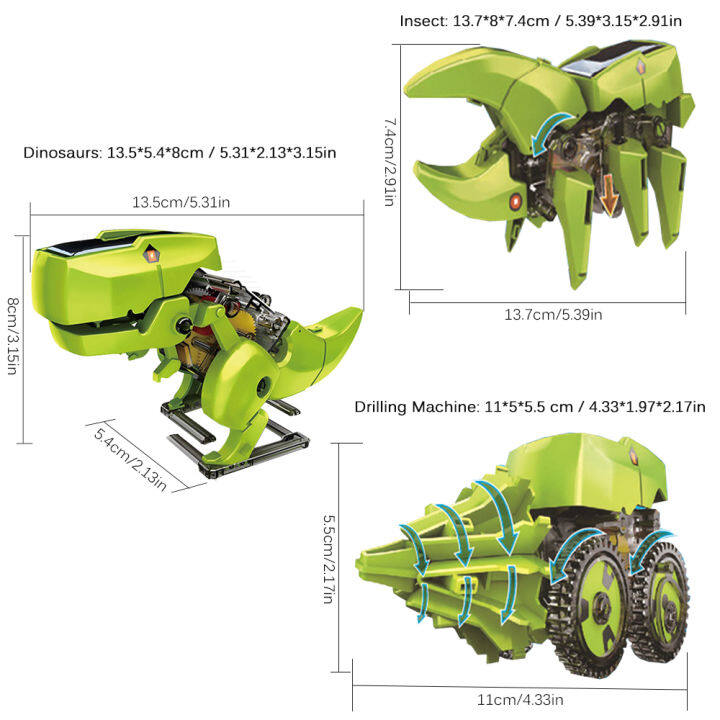 3-in-1-solar-robot-diy-children-intelligence-solar-toy-solar-handmade-toy-set-stem-science-toy-scientific-physics-experiment-dinosaur-insect-drilling-machine-assembly-model