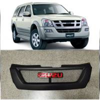 หน้ากระจังตาข่ายแต่งสำหรับรถ isuzu D max  mu 7 2005-2006 พร้อมตัวหนังสือ ISUZU สีแดง **ร้านค้าแนะนำ** สิ้นค้าดี**