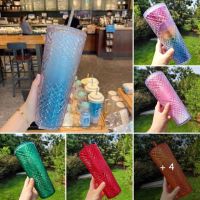 แก้ว Starbucks Double Wall ขนาด 24 oz (710 ml) พร้อมส่ง 7 สี JK-02