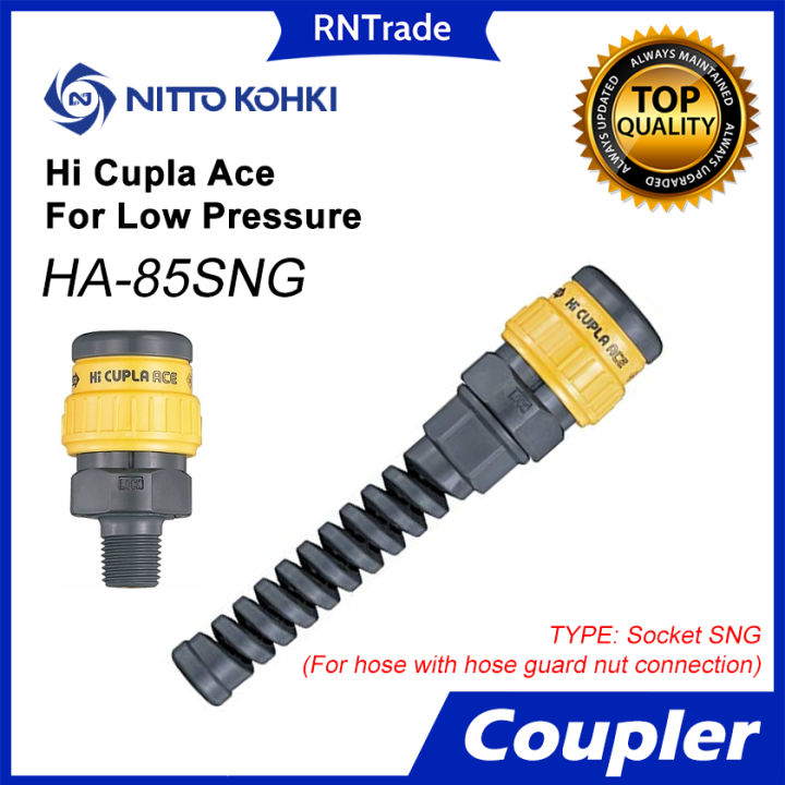 NITTO KOHKI Hi Cupla Ace Quick Connect Couplings / Coupler Socket Type