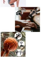 New 5-finger silicone wrist tensioner finger trainer silicone trainer basketball auxiliary equipment