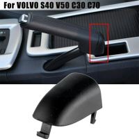 【hot】☌✢✔  Car Handbrake Handle Lever Cover VOLVO S40 V50 C30 C70 2006-2012 31329236 Caps Accessories R3X5