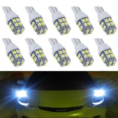 【CW】10X T10 1206 20SMD 20 Led White Car Wedge Light W5W 194 168 Auto Vehicle License Plate Clearance Lamp Reading Truck Bulb DC 12V