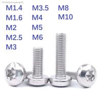 ✳ Torx round head screw GB2672 M2 M2.5 M3 M4 M5 M6 six lobe 304 stainless steel pan head torx machine security screw