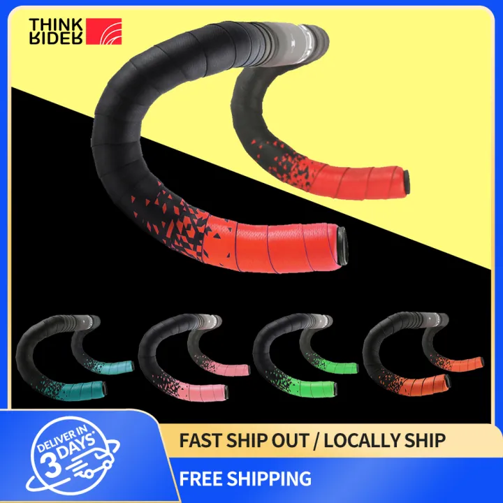 ThinkRider Handlebar tape Road bike Camouflage handle belt warp with
