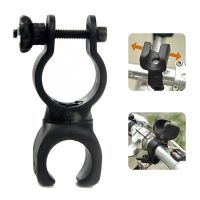 2023 NEW Universal 360 Rotating Light Bracket Bicycle Lamp Stand Flashlight Clip Clamp Torch Light Mount Cycling Accessories For MTB Bike