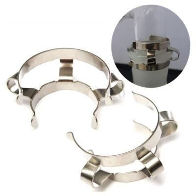 2pcs 24# Stainless Steel Clip Keck Clamp for 24/29 24/40 Glass Ground Joint