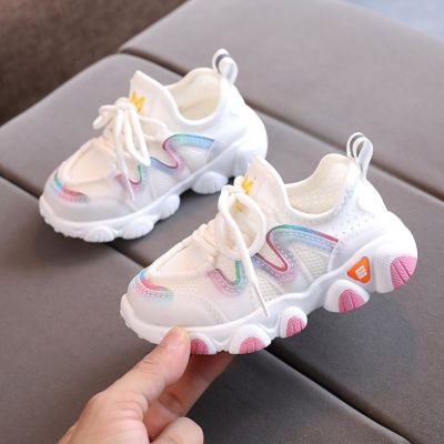 Newest Children Shoes Baby Fashion Sport Sneaker Toddler Boy Mesh Trainer - ขายดีที่สุด ioztt
