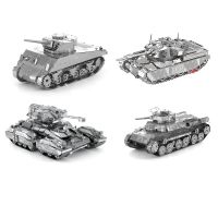 ป่าร้อน LIN431 - ♝ Metal MK50 JS-2 Scorpion Assembly Kits Jigsaw Puzzles for Children Adult Gifts