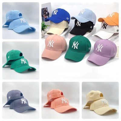 หมวกแก๊ป Ny 47 หมวกเอ็นวาย New York สี หมวกแฟชั่น งานปัก เนื้อผ้าดี หมวกคุณภาพดี100% มีบริการเก็บเงินปลายทาง Fashion Cap Summer 2565