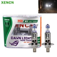 Xencn H1 Dawn Treme Vision 12V 100W P14.5s 3800K 100% Whit ตัวกรองฮาโลเจนของรถยนต์หลอดไฟคู่แท้