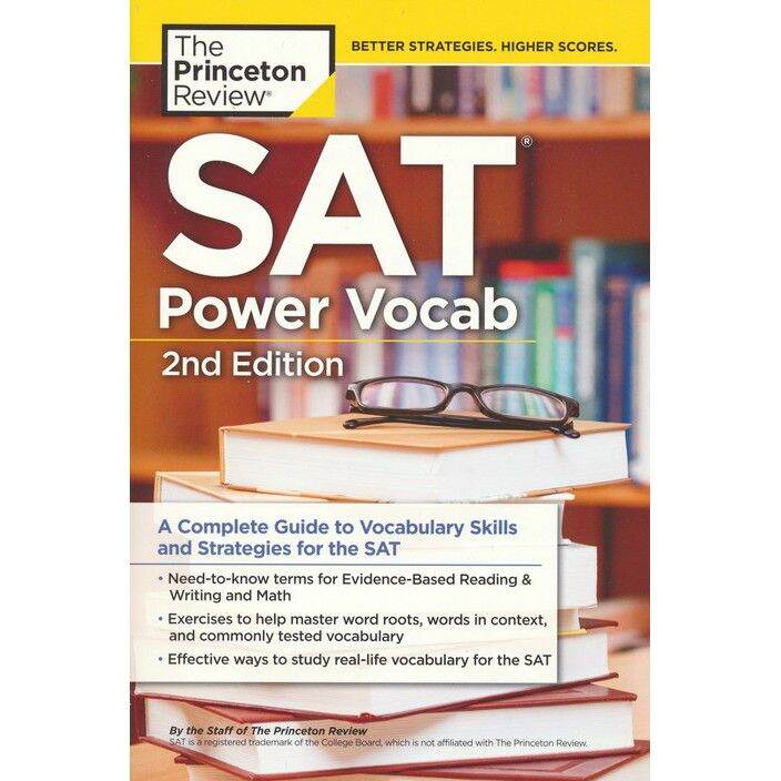 Bestseller &gt;&gt;&gt; The Princeton Review SAT Power Vocab (Princeton Review Series) (2nd) [Paperback] หนังสือภาษาอังกฤษมือ1 (ใหม่) พร้อมส่ง