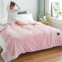 Thow Blanket for Bed Decorative Bed Blankets Plaid Sofa Coral Fleece Soft Cobertor King Size Mantas De Cama Decorativa Bedspread