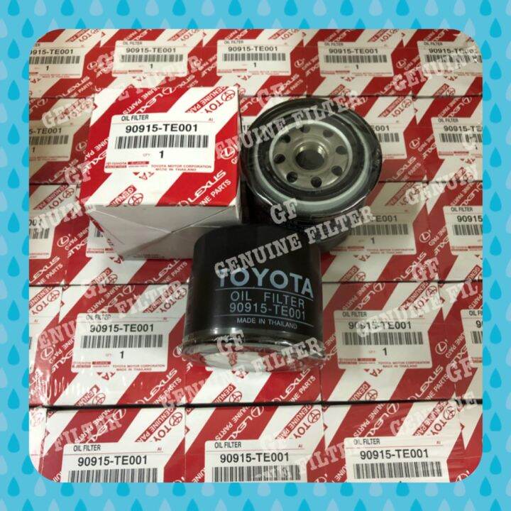TOYOTA UNSER KF80 GENUINE OIL FILTER 90915TE001 Lazada