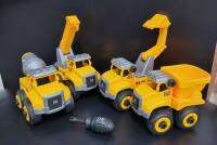 ของเล่นรถโมเดล DIY MODEL CAR ถอดประกอบได้ ล้อหมุนฟรีได้ รุ่น ENGINEER TRUCK รถสำหรับก่อนสร้าง S41325