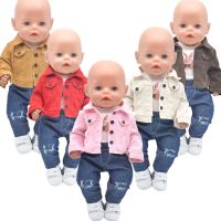 G 2021 NEW Toys Baby Doll Clothes 43-45Cm New Born Doll N Doll Essories Fashion Jackets, Jeans, Shoes Girls Gift