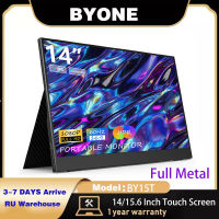 BYONE 15.6นิ้ว Touch แบบพกพา14นิ้ว Touch Protable จอแสดงผล1080P IPS Gaming หน้าจอสำหรับสวิทช์ Ps4แล็ปท็อป BY15TBY14T