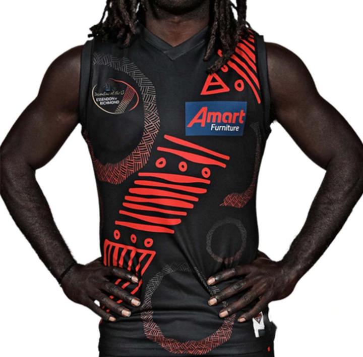 Essendon Bombers  UA Mens Dreamtime Guernsey Rugby Jersey S-3XL