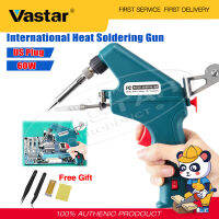 Vastar ชุดไฟฉายเชื่อมอิเล็กทรอนิกส์60W,ความร้อนภายในช่วยในการตั้งเครื่องเชื่อมเหล็กด้วยมือเครื่องมือซ่อมแซมเครื่องให้อาหารสัตว์เลี้ยงไฟฟ้า