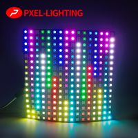 【CW】 WS2812B 16x16 8x32 256Leds Panel ECO Led Module WS2812 Individually Addressable DC5V