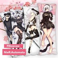 1 Nier:Automata ฝาครอบหมอนตัวการ์ตูน Yorha เคส No.9 Dakimakura 2B A2 9S กอดร่างกายปลอกหมอนปลอกเบาะโอตาคุ150X50ของขวัญ