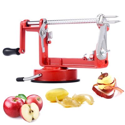 Twisted Potato Apple Slicer Manual Stainless Steel Spiral French Fry Cutter Vegetable Spiralizer Kitchen Cooking Tools