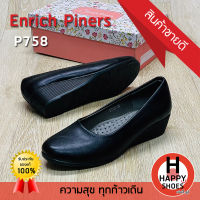 ?ส่งเร็ว?ส่งด่วน?สินค้าใหม่✨รองเท้าคัชชูหญิง Enrich Piners รุ่น P758 ส้น 1.5 นิ้ว Soft touch Support สวม ทน สวมใสสบายเท้า