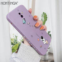 Hontinga เคสสำหรับ OPPO Reno 2F Reno2 Reno Z,เคสยางขอบซิลิโคนนิ่มแบบดั้งเดิมเคสป้องกันกล้องหลังเคสโทรศัพท์นิ่มสำหรับเด็กผู้ชาย