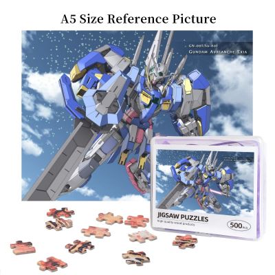 Gundam (3) Wooden Jigsaw Puzzle 500 Pieces Educational Toy Painting Art Decor Decompression toys 500pcs