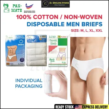 Pureen Travo Disposable Maternity Panties or Underwear (Men/ Ladies/  Maternity Free Size or Size L or Size XL) 5 pcs