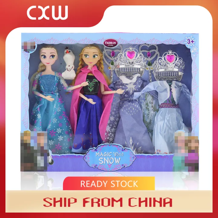 FROZEN Barbies doll Elsa and Anna Doll Barbie Doll Frozen toy Frozen