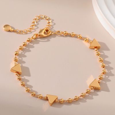 CCGOOD Geometric Polygon Design Bracelet for Women Gold Plated 18 K High Quality Bracelets Minimalist Jewelry Pulseras Mujer