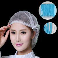 【cw】100 PCS Microblading Non Fabric Makeup Hair Net Cap Sterile Hat Chef Catering Dust Strip Hat Bathroom Supplies